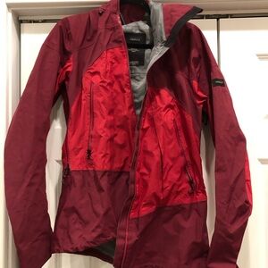 Women's Burgundy Ski Jacket - Forclaz size M
